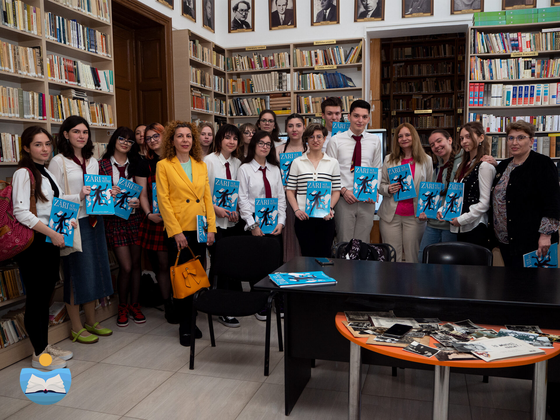 Eveniment inaugural la Colegiul Național „Mircea cel Bătrân“ din Constanța: Lansarea unui nou număr al revistei „Zări Alb Astre“ și inaugurarea Bibliotecii Virtuale